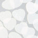 White Paper Confetti Hearts 55mm