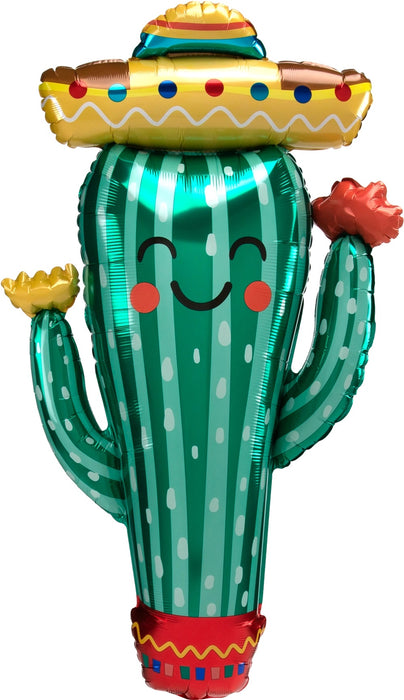 38'' Fiesta Cactus Supershape Balloon