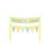 POLKA DOTS BABY CAKE BANNER 6''H X 8''W