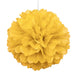 Sunflower Yellow Pom Pom Paper Decoration