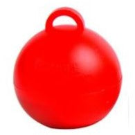 Red Plastic Bubble Weight 35Gm 25pk