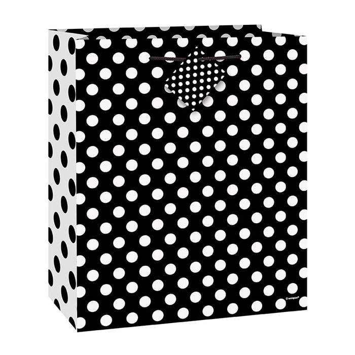 Black Dots Medium Gift Bag