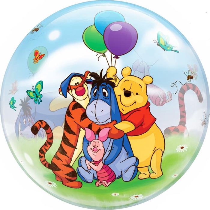 22'' Single Bubble Winnie The Pooh & Friends