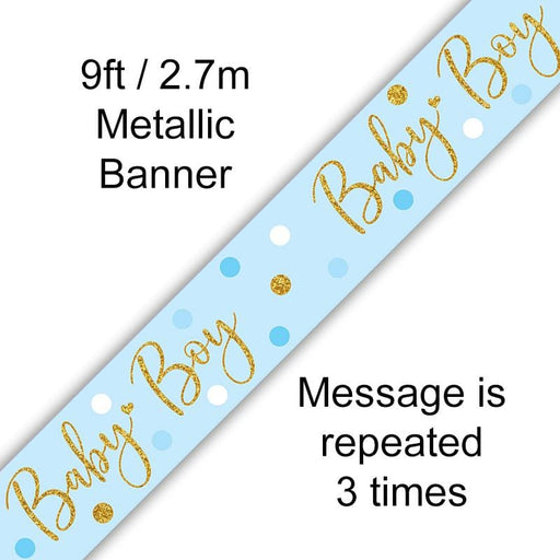 Oaktree UK Banner Baby Boy / Baby Shower Banner