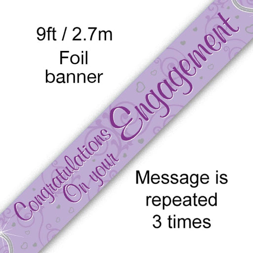 Oaktree UK Banner Engagement 9ft Banner