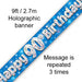 Oaktree UK Banner Foil Banner 90th Birthday Blue