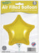 Oaktree UK Foil Balloon Gold Star (9 Inch) Packaged 5pk