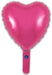 Oaktree UK Foil Balloon Pink Heart (9 Inch) Packaged 5pk