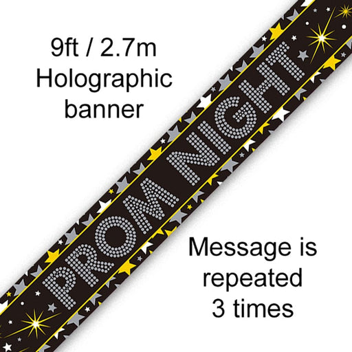 Oaktree UK Banner Prom Night 9ft Banner