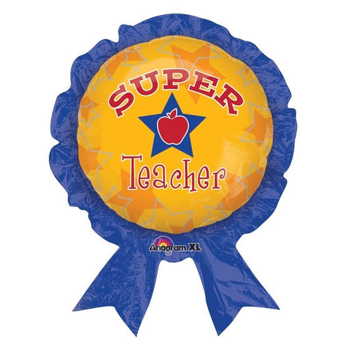 30'' Super Teacher Ribbon SuperShape