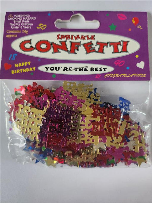 You're The Best Confetti 14g