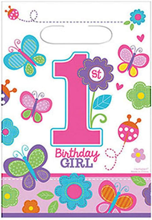 Sweet Birthday Girl Loot Bag 8pk