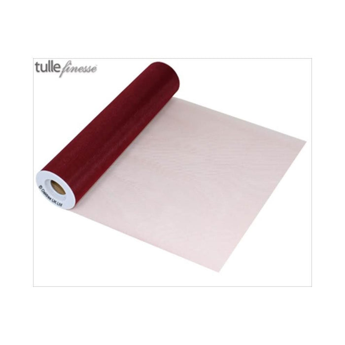 Oaktree 12'' Tulle Finesse Burgundy