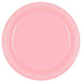 Baby Pink Plastic Plate 22.8Cm 20pk