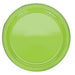 Kiwi Green Plastic Plate 17.7Cm 20pk