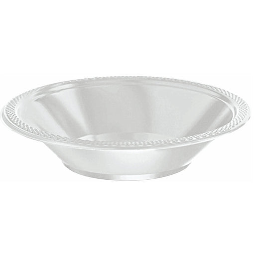 Silver Plastic Bowl 355Ml 20pk
