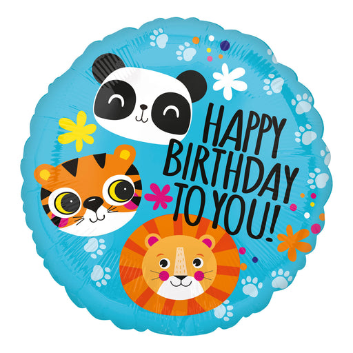 Lion Panda and Tiger Balloon