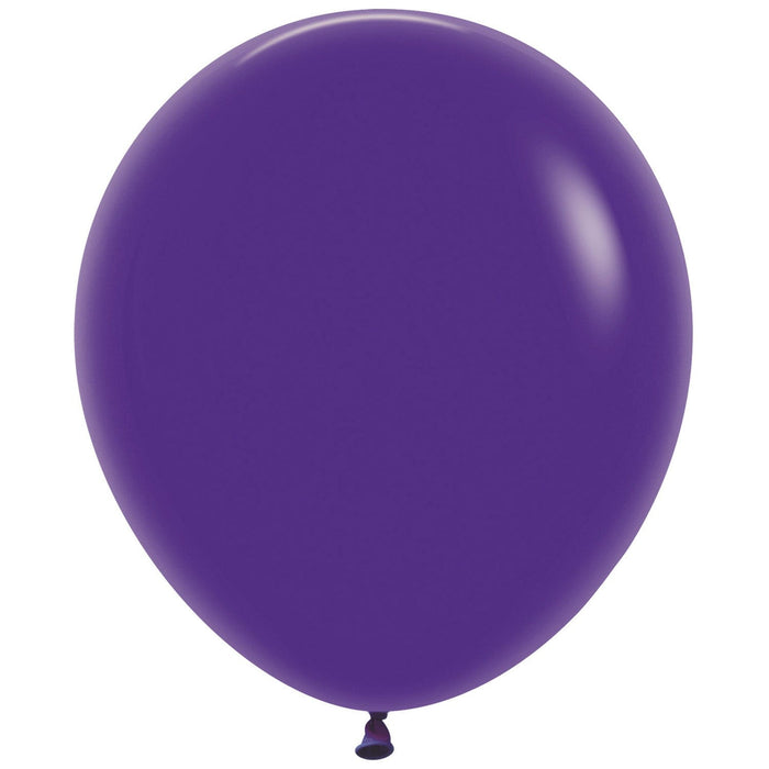 Sempertex Latex Balloons 18 Inch (25pk) Fashion Violet Balloons