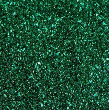 Kraft Glitter Pot Green 100Gm