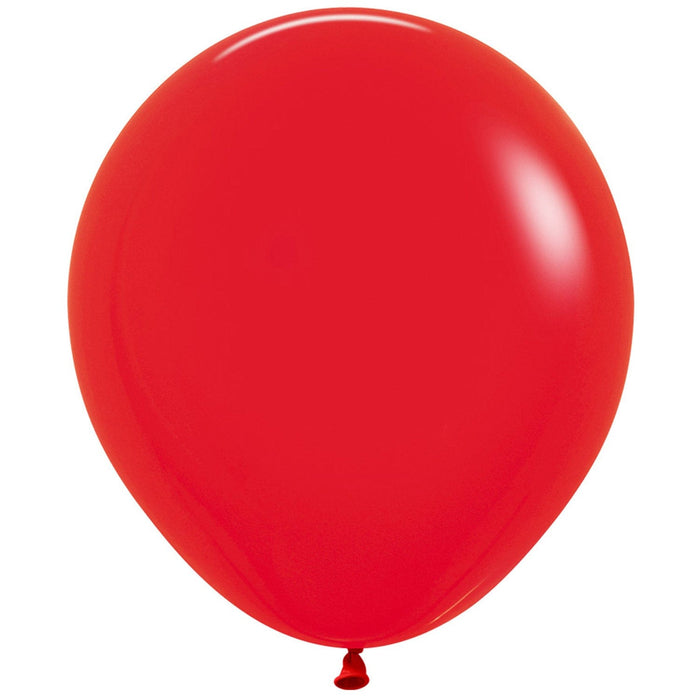 Sempertex Latex Balloons 18 Inch (25pk) Fashion Red Balloons