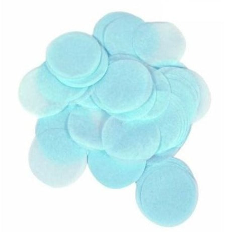 Light Blue Tissue Confetti 25Mm X 100Gm