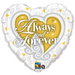 Always And Forever Heart Balloon