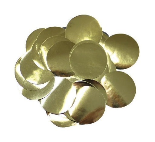 Gold Metallic Foil Confetti 25Mm X 50G