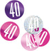 Glitz Pink 40 Birthday Confetti 14G
