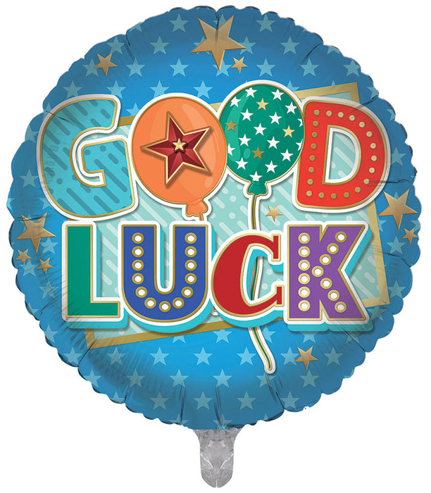 Good Luck 18 Inch Foil Balloon