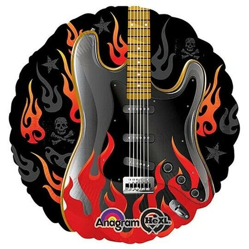 Flaming Rock Guitar 17''