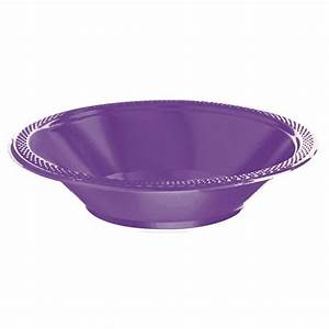 New Purple Plastic Bowl 355Ml 20pk