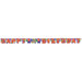 Happy 21st Birthday Balloon Letter Banner