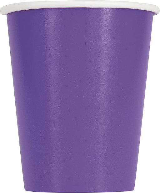 Neon Purple Paper Cup