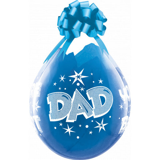 Dad You’re The Best Diamond Clear Balloons – 18″ Latex (25ct)