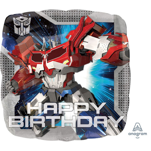 18'' Transformers Happy Birthday 2 Sided Balloon