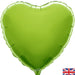 Lime Green Heart 18 Inch