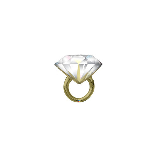 37'' Diamond Wedding Ring Shape Foil
