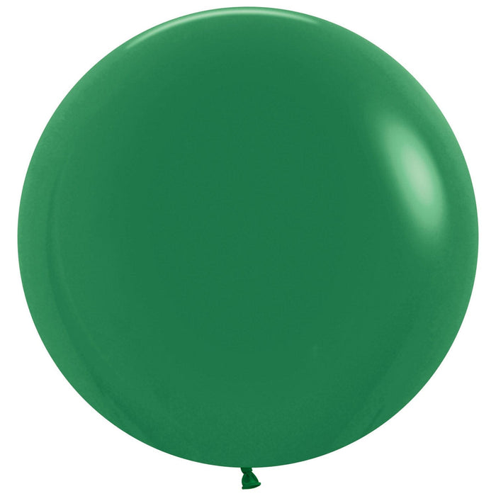 Sempertex Latex Balloons 24 Inch (3pk) Fashion Forest Green Balloons