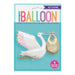 Stork It'S A Girl Giant Foil Balloon 62'',