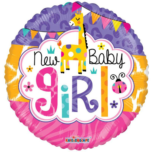 18'' New Baby Girl Foil