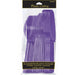 Cutlery Asst Pk24 New Purple