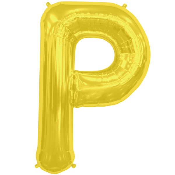 34'' Letter P - Gold