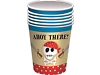 Pirate Party Paper Cups 8pk