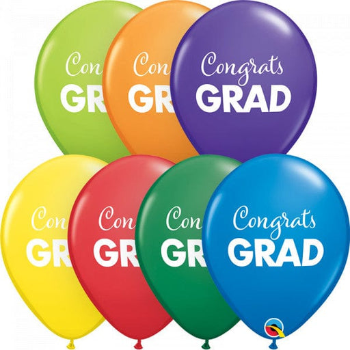 Qualatex Latex Balloons 11'' Simply Congrats Grad 25pk