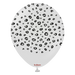 12" Smoke Leopard Print Balloons (25pk)