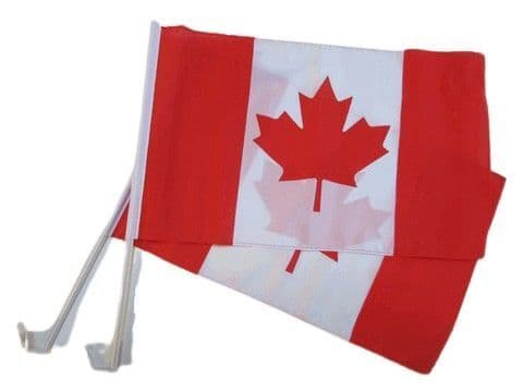 Canada Car Flag 2pk