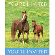 Wild Horses Invitations 8pk