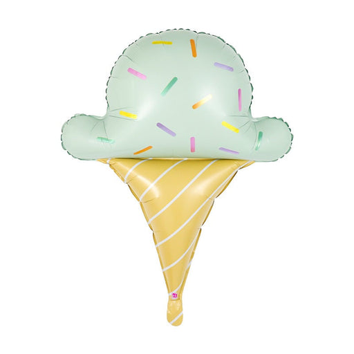 Ice Cream Cone Foil Balloon