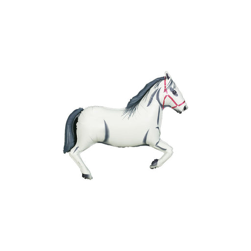 43'' White Horse (Unpackaged Vendor)