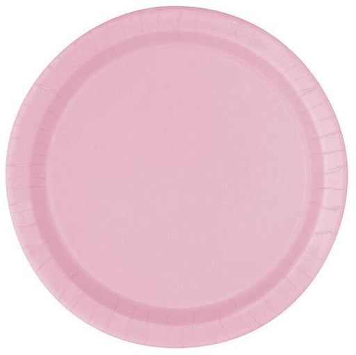 Soft Pink Paper Party Plates 8pk